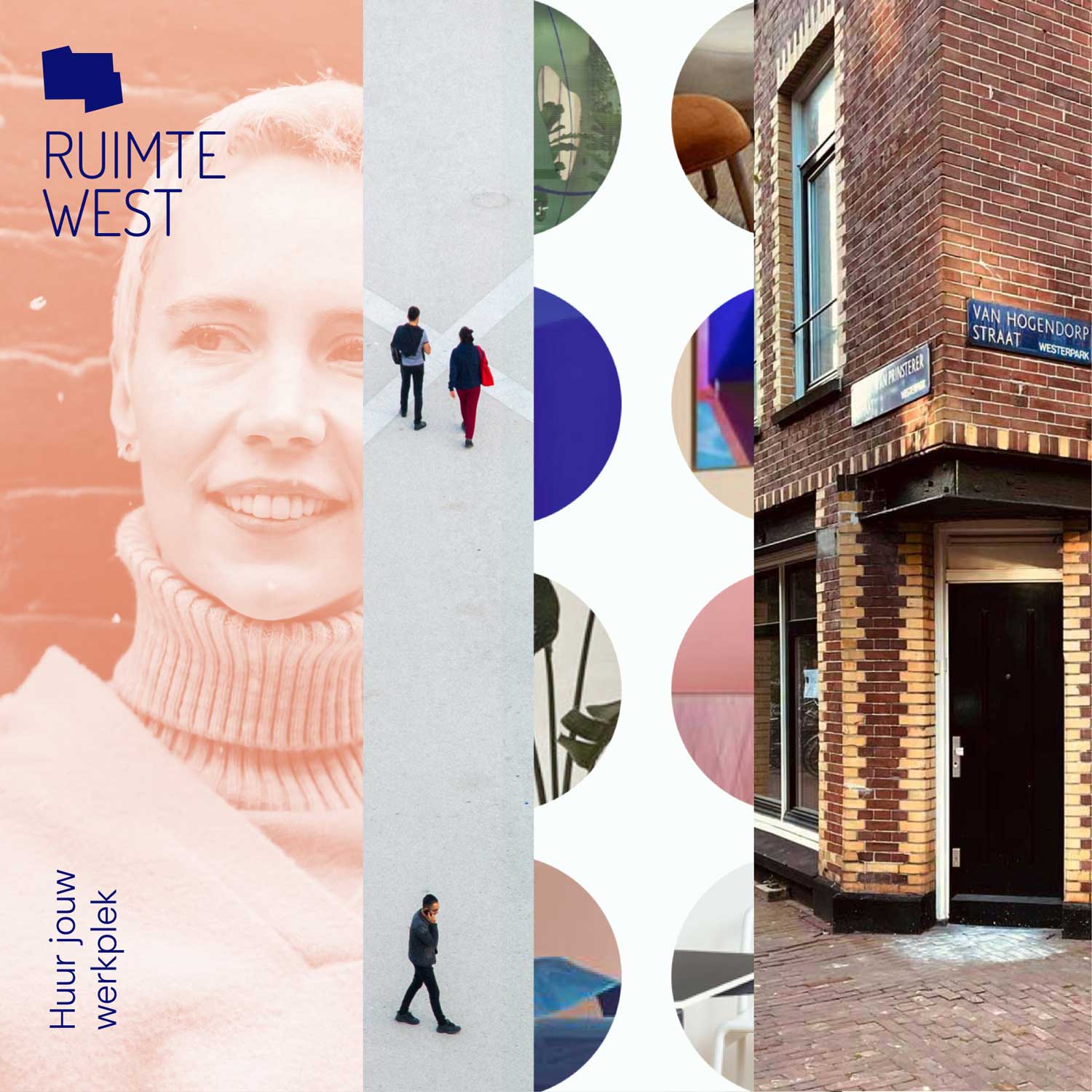 Ruimte West, een werkplek in Amsterdam voor coaches, counselors en therapeuten